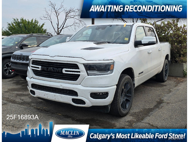 2023 Ram 1500 SPORT | REM START | REV SENSE | BRAKE CONTROL in Cars & Trucks in Calgary