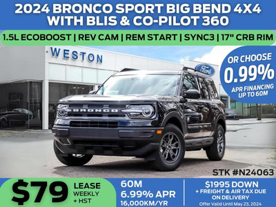  2024 Ford Bronco Sport Big Bend