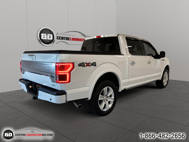 2018 Ford F-150 PLATINUM ECOBOOST BOÎTE 5P 4x4 MARCHE PIED AUTOM in Cars & Trucks in Granby - Image 3