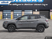Come see this certified 2023 Jeep Compass Trailhawk 4X4 | Active Lane Assist | Heated Seats | Remote... (image 1)