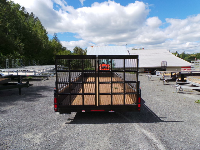 2024 CANADA TRAILERS 7X20' TANDEM AXLE LANDSCAPE TRAILER in Cargo & Utility Trailers in Fredericton - Image 4