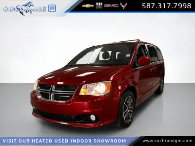 Family-friendly and loaded with amenities, our used 2016 Dodge Grand Caravan SXT Premium Plus is han...