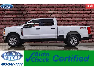 **ACCIDENT FREE - MECHANICALLY CERTIFIED** 23,892 KM This 2023 Ford F-350 4x4 Crew Cab XLT FX4 is po...