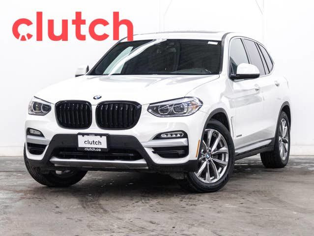 2018 BMW X3 xdrive30i AWD w/ Front Heated Seats, Rearview Cam, S in Cars & Trucks in City of Toronto