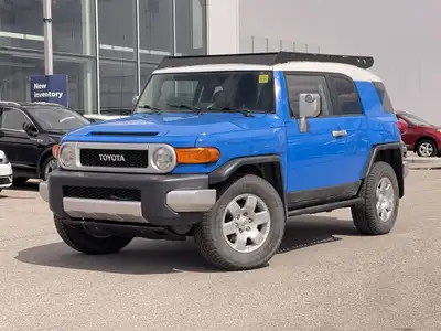 2007 Toyota FJ Cruiser V6 6M 4WD Locally Owned/Accident Free