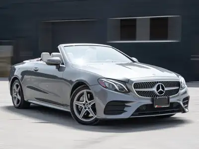 2019 Mercedes Benz E-450 Cabriolet AMG PKG Selenite Grey on White Designo Interior come with Navigai...