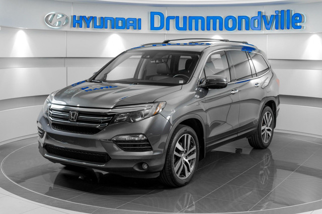 HONDA PILOT TOURING AWD 2016 + NAVI + TOIT + CUIR + CAMERA + A/C in Cars & Trucks in Drummondville