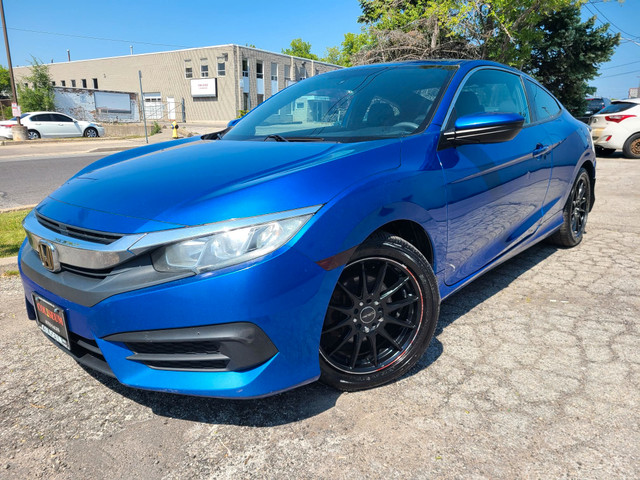 2016 Honda Civic Coupe LX *6 SPD MANUAL-CAMERA-HEATED SEATS-RIMS in Cars & Trucks in City of Toronto