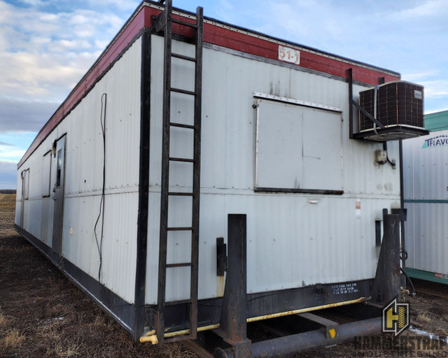 ATCO 54 Ft x 12 Ft 8 Person Skid-Mounted Wellsite Rig Shack in Heavy Equipment in Edmonton - Image 3