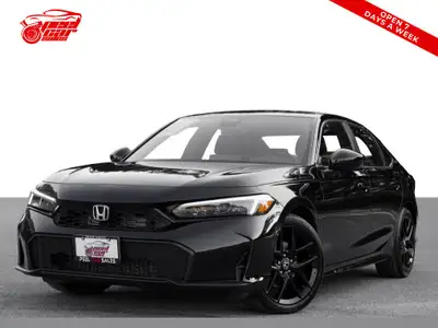 Check out this sleek 2025 Honda Civic Hybrid! With only 99 kms on the odometer, this sporty sedan is...