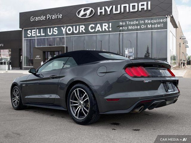 2017 Ford Mustang GT Premium | Soft Top Convertible in Cars & Trucks in Grande Prairie - Image 4