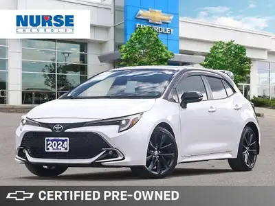 Turn heads and enjoy effortless city driving with this 2024 Toyota Corolla Hatchback. This pre-owned...