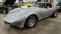 1978 Chevrolet Corvette 25th Anniversary Edition. Silver paint, Rally slotted alloy wheels, and spec... (image 4)