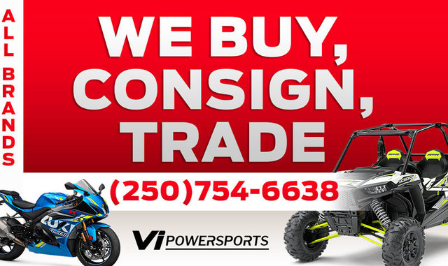 2023 ALL BRANDS WE BUY, CONSIGN, TRADE in Street, Cruisers & Choppers in Nanaimo