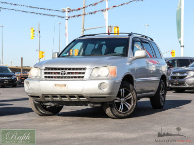 2002 Toyota Highlander AWD*AS IS*NO ACCIDENTS*TAKE IT HOME TO...