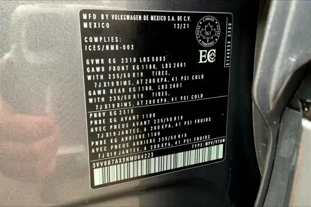 2022 Volkswagen Tiguan COMFORTLINE R-L AWD in Cars & Trucks in Strathcona County - Image 31