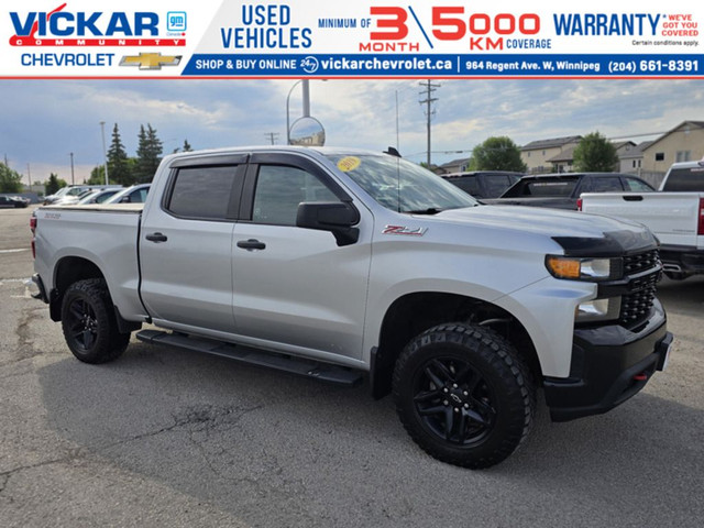 2019 Chevrolet Silverado 1500 Custom Trail Boss | Exhaust | Tonn in Cars & Trucks in Winnipeg