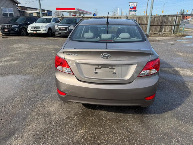 2014 Hyundai Accent GLS, ALLOYS, LOADED, ONLY 59KMS, CERTIFIED in Cars & Trucks in London - Image 4