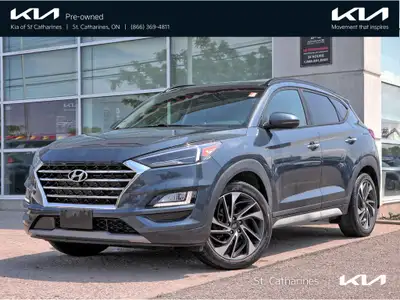 This locally traded and accident-free 2019 Hyundai Tucson Ultimate AWD offers a near-luxury experien...