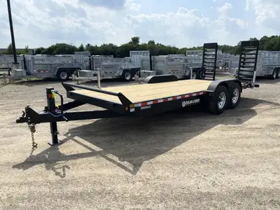 Canada Trailers Equipment Hauler Trailer 15,120 lbs. GVWR is $7,705.00 ! Ord: 80142 - Ser: 2CPUSG2F5...