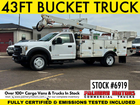 2018 Ford Super Duty F-550 DRW Altec 43FT Bucket Truck in Cars & Trucks in Mississauga / Peel Region