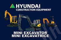 2022 Hyundai Construction Compact Excavator 