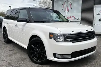***FINANCEMENT 99.9% ACCEPTÉ ***FORD FLEX SEL 2017***SEL,7 PASSAGERS,AWD,CUIR,TOIT OUVRANT PANORAMIQ...