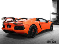 Immaculate 2014 Lamborghini Aventador Roadster LP700-4 700hp V12 6.5L, Orange on Black Alcantara Sea... (image 5)