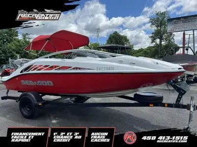 2006 SEADOO SPEEDSTER 200 2006 SEADOO SPEEDSTER 200 19,9 PIEDS 8 PIEDS DE LARGE 7 PASSAGERS TOIT BIM...