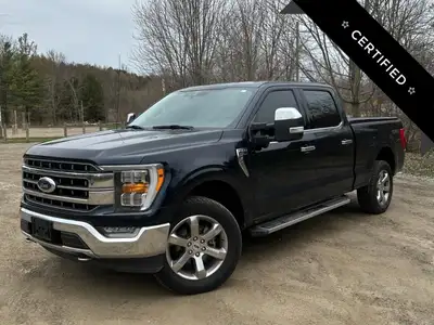 Get ready to elevate your drive with this 2021 Ford F-150 Lariat, where toughness meets premium comf...