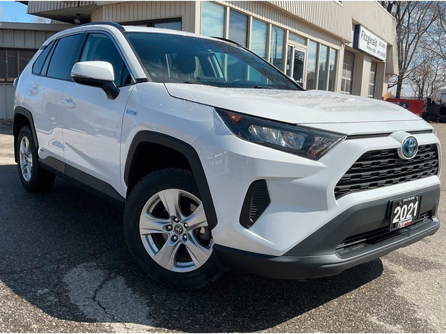 2021 Toyota RAV4 Hybrid LE - ALLOYS! BACK-UP CAM! BSM! in Cars & Trucks in Kitchener / Waterloo