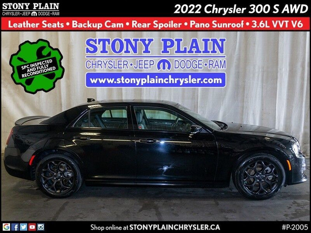  2022 Chrysler 300 S AWD - Leather, B/U Cam, Sunroof, 3.6L V6 in Cars & Trucks in St. Albert - Image 3