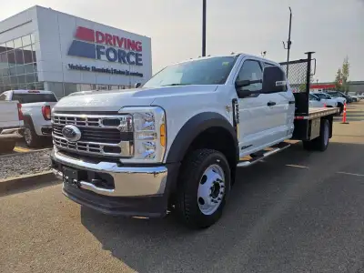 2023 Ford Super Duty F-550 DRW XLT 4WD Crew Cab 203" WB 84" CA, 6.7L V8 Diesel, 12ft Deck, Extra Hea...