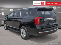 Check out this 2024 GMC Yukon XL 4WD 4dr SLT with 55,694 KMS, finished in a sleek Black exterior. Pa... (image 3)