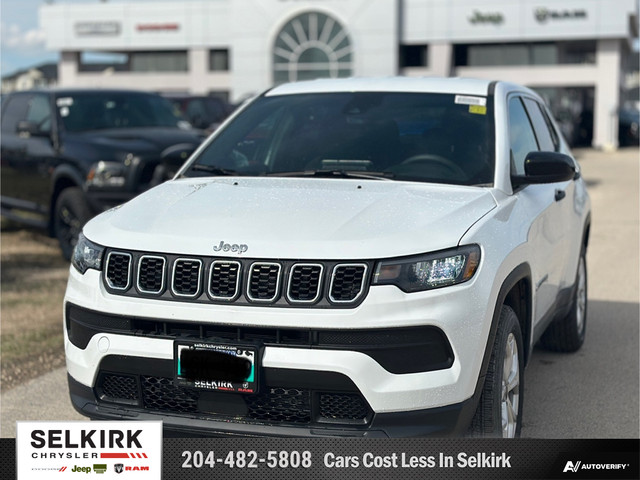 2025 Jeep Compass Sport - Heated Seats - LED Lights in Cars & Trucks in Winnipeg