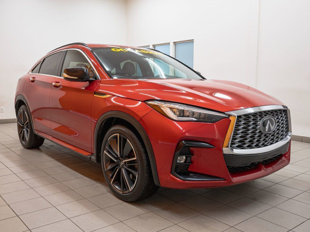 Infiniti QX55 SENSORY AWD *TOIT* NAV CUIR SIÈGES VENT BOSE HUD 2 dans Autos et camions  à Laurentides - Image 3