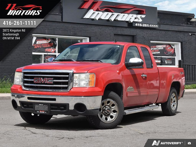 2013 GMC Sierra 1500 4WD Ext Cab 143.5" SL Nevada Edition | NO A in Cars & Trucks in City of Toronto
