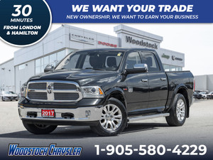 2017 RAM 1500 LONGHORN | DIESEL | 4X4 | CREW CAB | TRADE IN