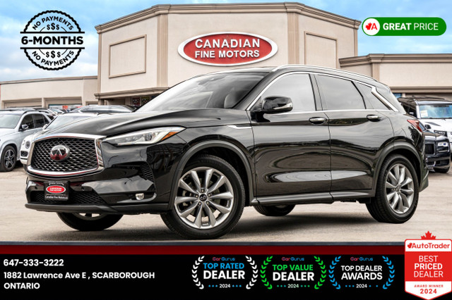 2020 INFINITI QX50 ESSENTIAL AWD | BSM | PANO | NAVI | CLEAN CAR in Cars & Trucks in City of Toronto