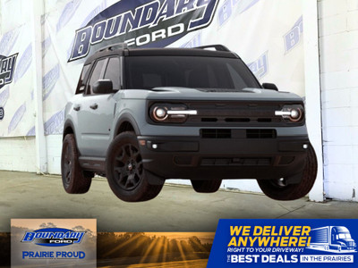  2024 Ford Bronco Sport BIG BEND BLACK APPEARANCE PKG | FORD CO-