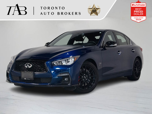2019 Infiniti Q50 I-LINE RED SPORT | AWD | DIAMOND STITCH | BOSE in Cars & Trucks in Mississauga / Peel Region