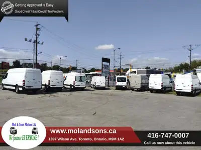 Over 30 Sprinters in stock for your choice. Prices range from $9,500 to $19,000 Here at Mol & Sons w...
