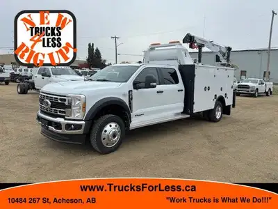 2024 F-550 Crew Cab XLT 4x4 Service Truck !!!Unused New Rig Up!!!, 6.7L Diesel, Auto, Loaded, 19,500...