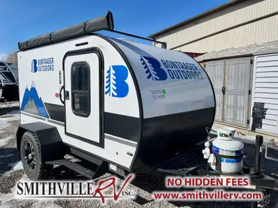Lightweight couples teardrop trailer! Features: - Norco stamped and huck-bolted, heavy-gauge steel,...