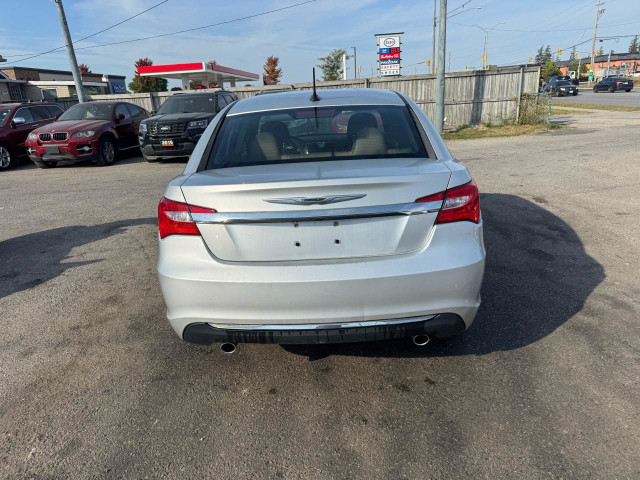 2012 Chrysler 200 TOURING, SEDAN, ONLY 65KMS, ALLOYS, CERTIFIED in Cars & Trucks in London - Image 4
