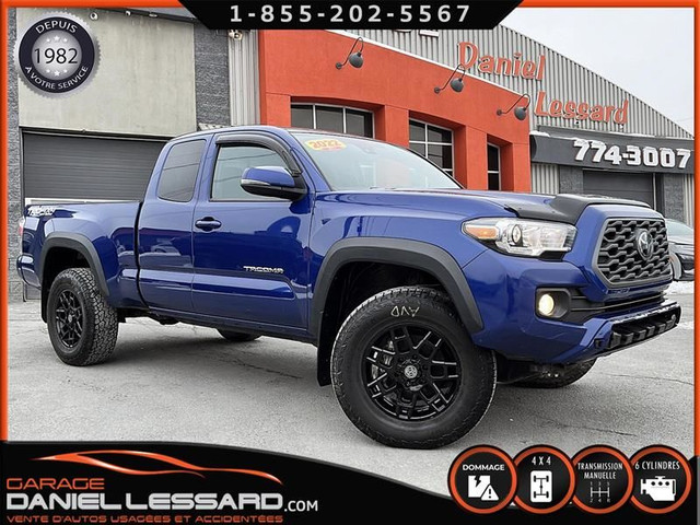 Toyota Tacoma TRD OFF ROAD 4X4 ACCESS CAB BTE 6P, MANUELLE 2022 in Cars & Trucks in St-Georges-de-Beauce