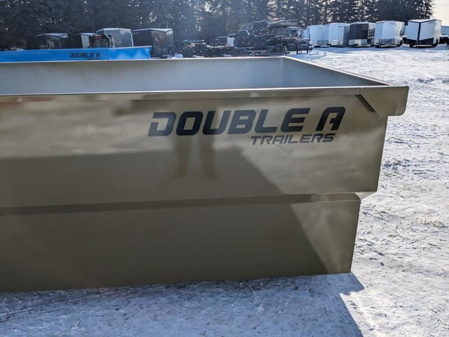 2025 Double A Trailers Roll Off Dump Trailer 14ft Bin -12 Yard C in Cargo & Utility Trailers in Calgary - Image 3