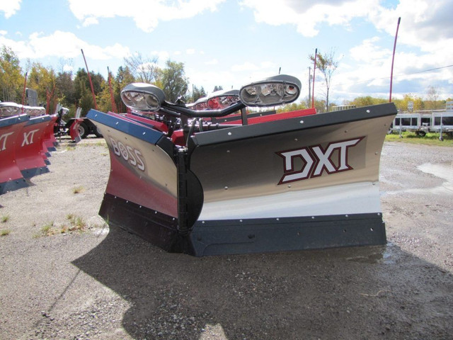 BOSS 8ft 2in DXT Stainless V-Blade Plow in Heavy Equipment in Peterborough