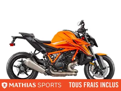 Concessionnaire des véhicules neufs et d'occasion. Sportive KTM 1390 SUPER DUKE R EVO 2025 La KTM 13...