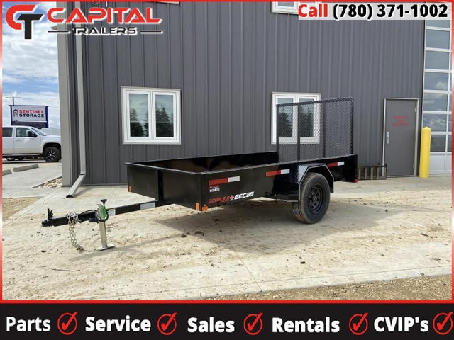 2023 Double A Trailers Landscape Trailer 60in. x 10' (3500LB GVW in Cargo & Utility Trailers in Strathcona County